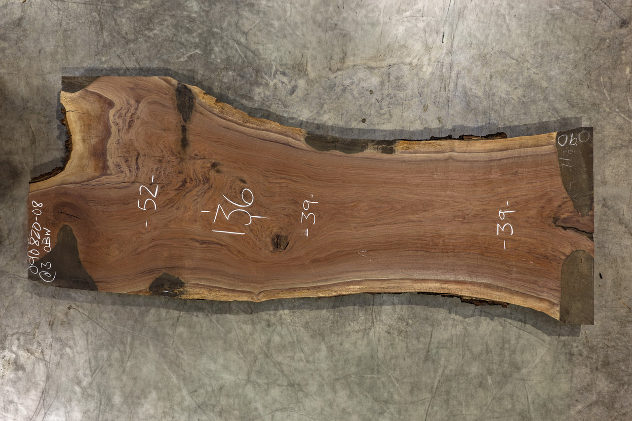 Oregon Black Walnut Slab 090820-08