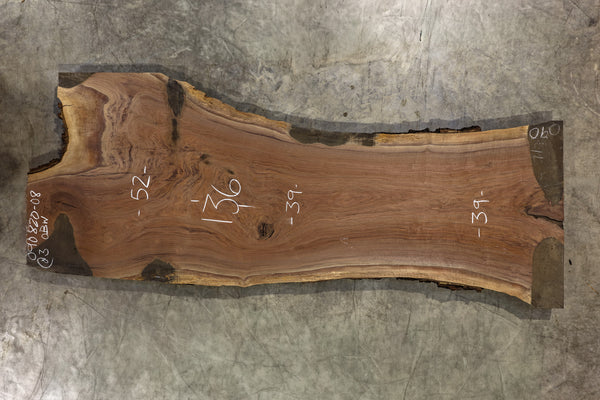 Oregon Black Walnut Slab 090820-08