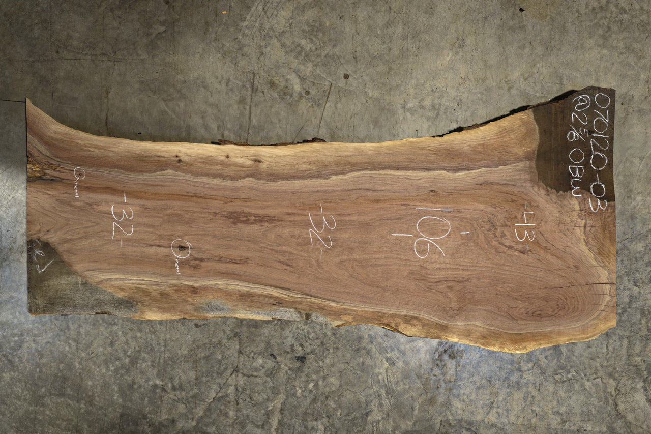 Oregon Black Walnut Slab 070120-03