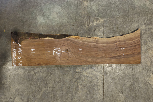 Oregon Black Walnut Slab M050326-01