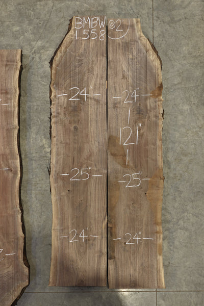 Oregon Black Walnut Bookmatch BMBW-1558