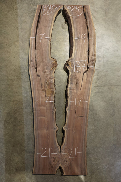 Oregon Black Walnut Bookmatch BMBW-1561