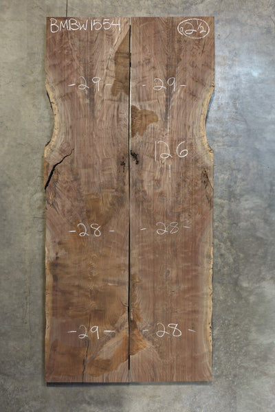 Oregon Black Walnut Bookmatch BMBW-1554