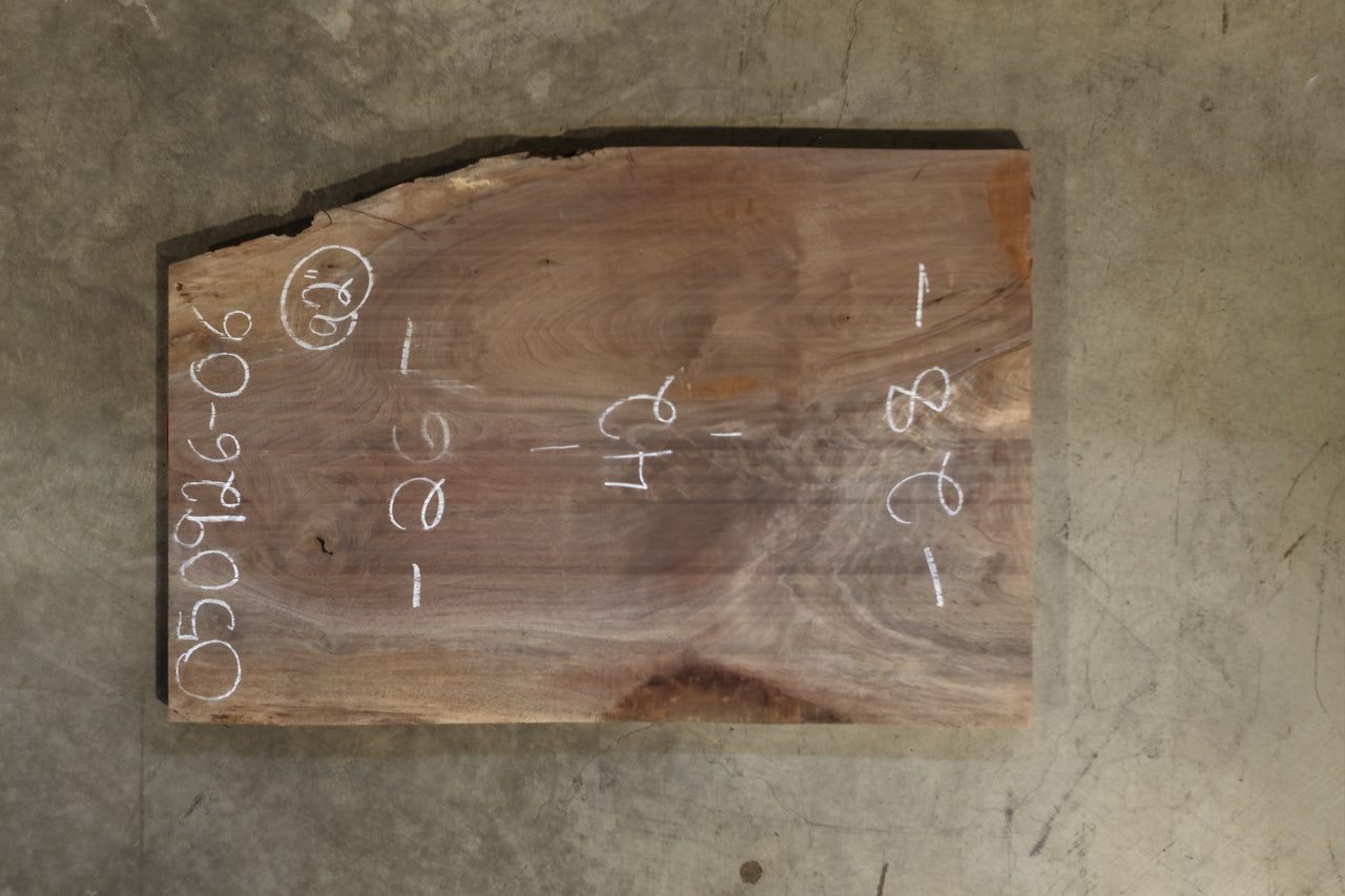 Oregon Black Walnut Slab 050926-06