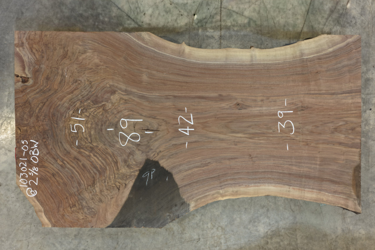 Oregon Black Walnut Slab 103021-05