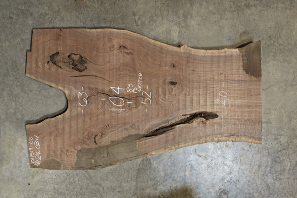 Oregon Black Walnut Slab 011519-03