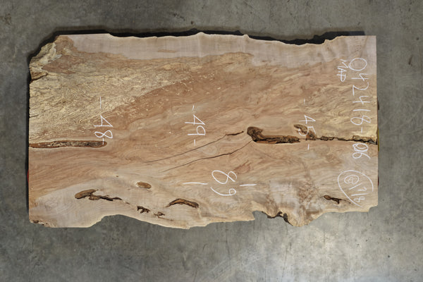 Big Leaf Maple Slab 042418-06