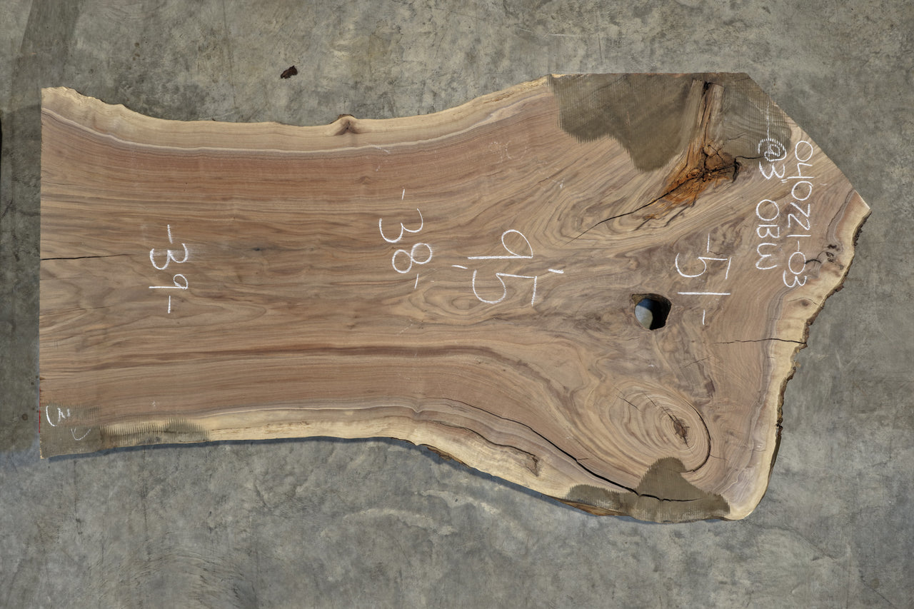 Oregon Black Walnut Slab 040721-03