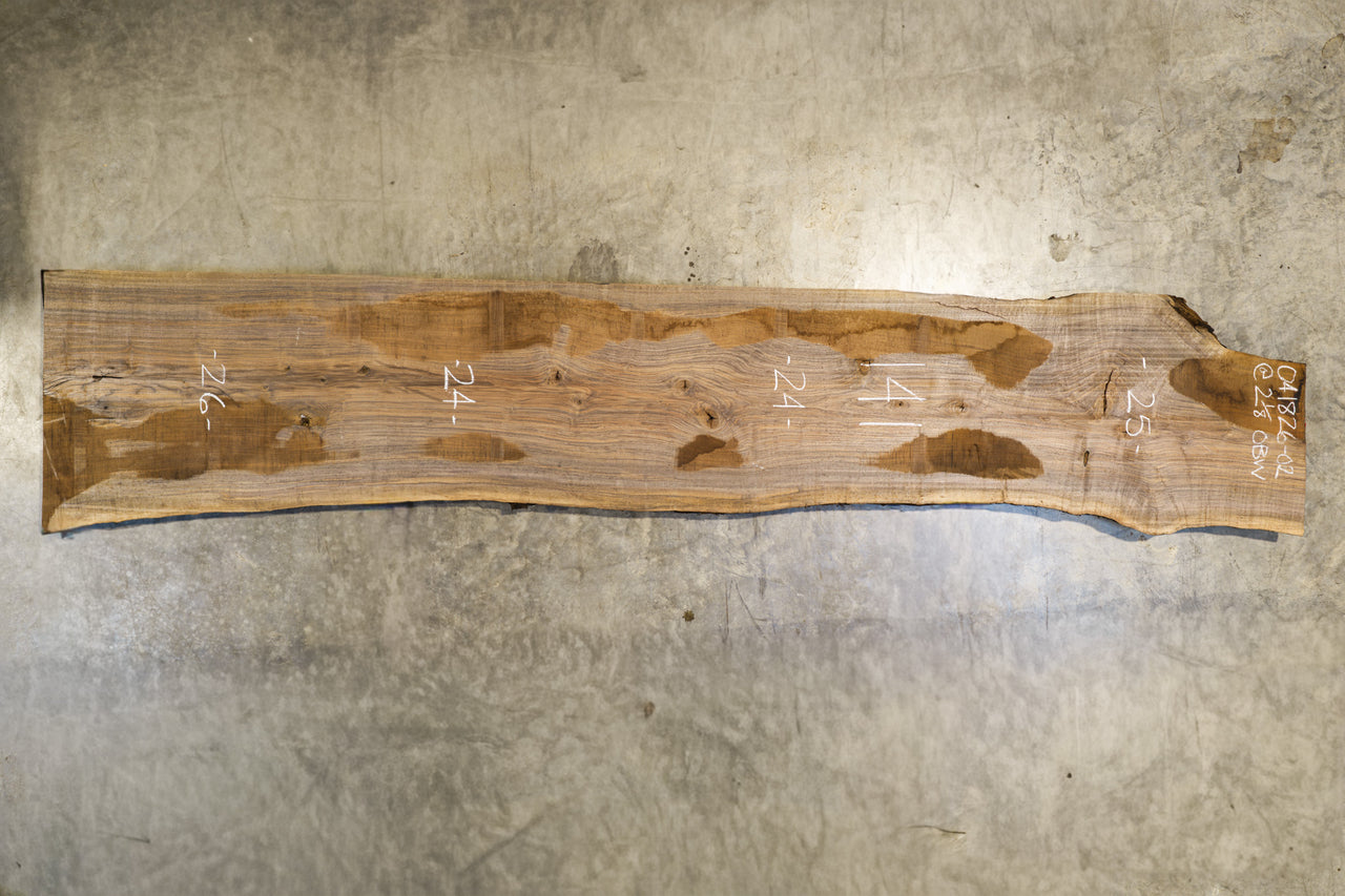 Oregon Black Walnut Slab 041826-02