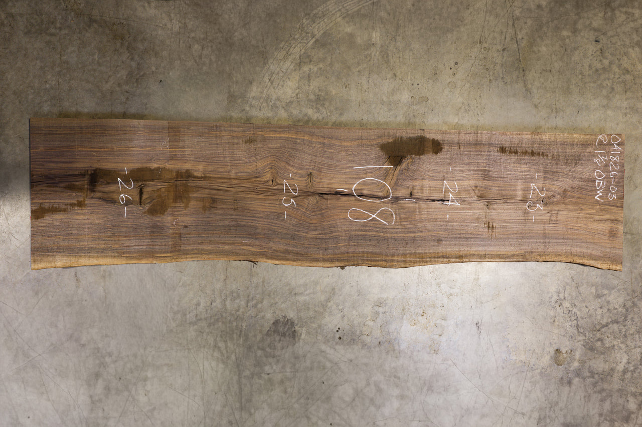 Oregon Black Walnut Slab 041826-03