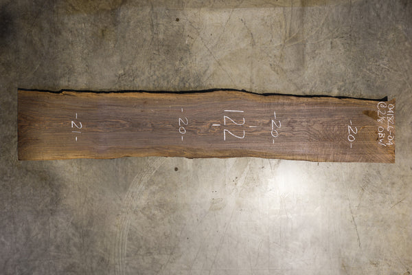 Oregon Black Walnut Slab 041826-04