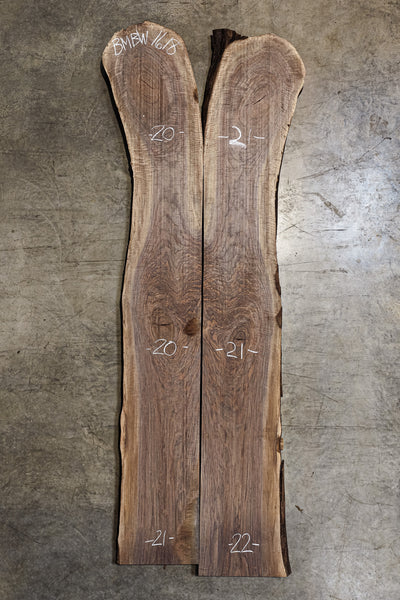 Oregon Black Walnut Bookmatch BMBW-1618