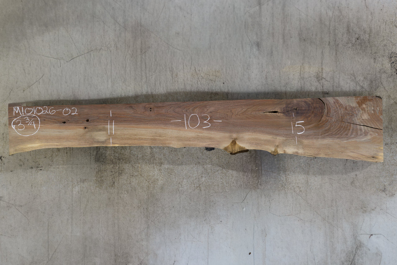 Oregon Black Walnut Mantle M101026-02