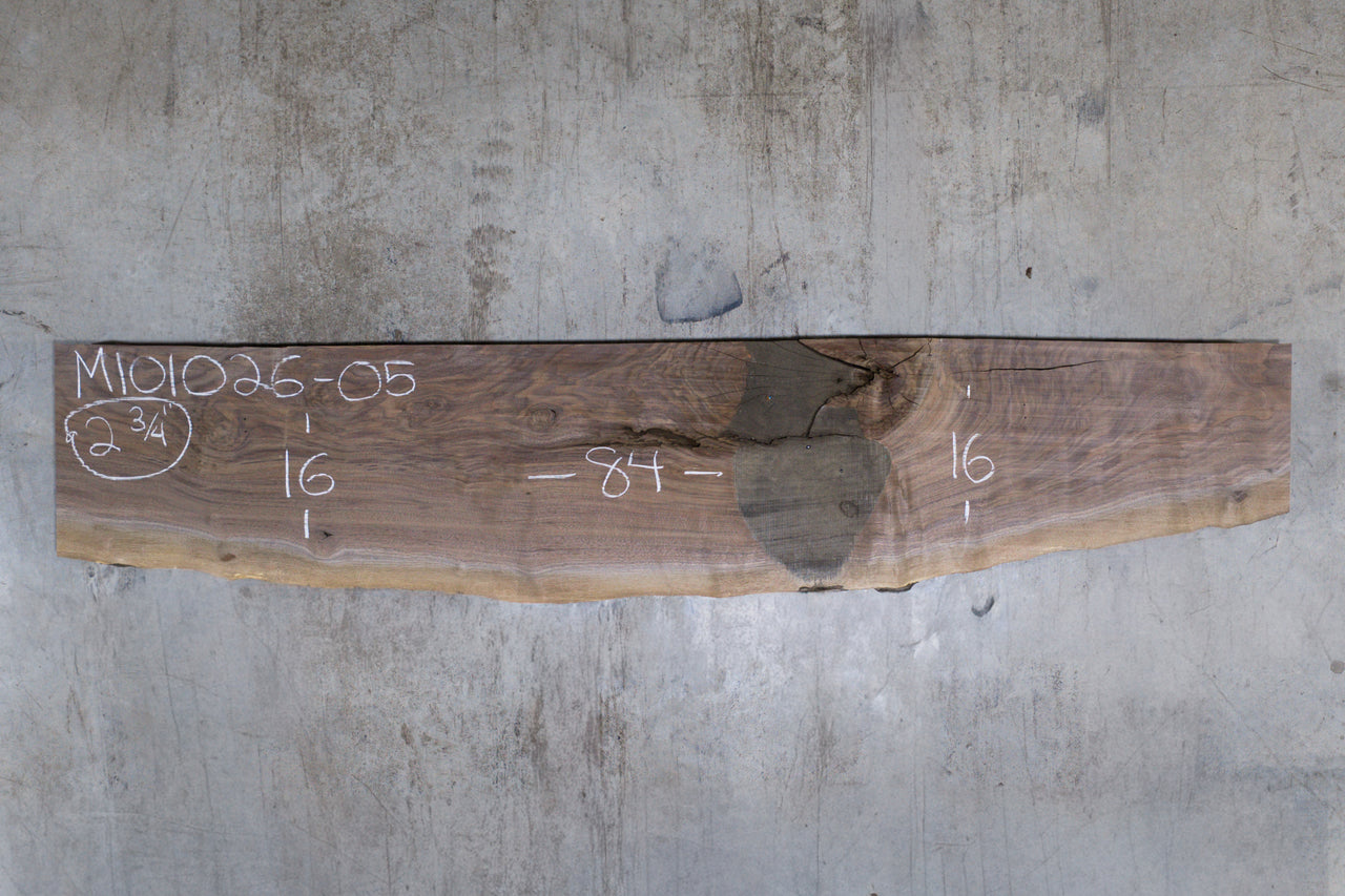 Oregon Black Walnut Mantle M101026-05