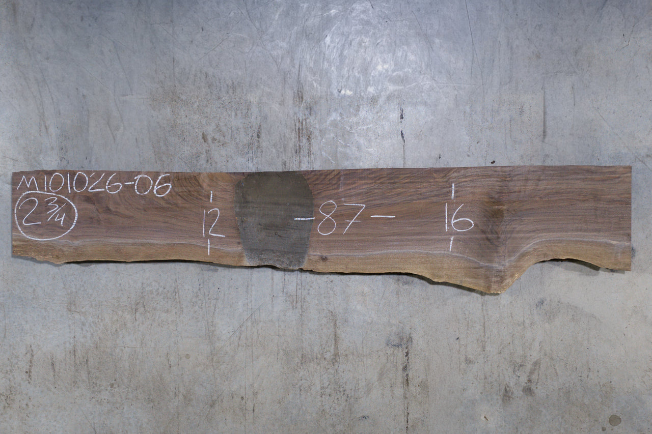 Oregon Black Walnut Mantle M101026-06