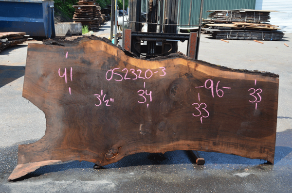 Oregon Black Walnut Slab 052320-03