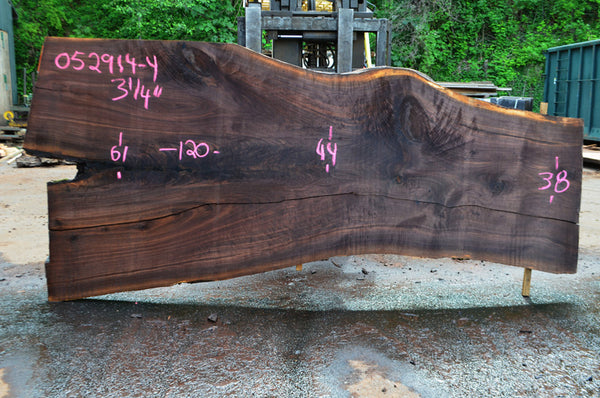 Oregon Black Walnut Slab 052914-04