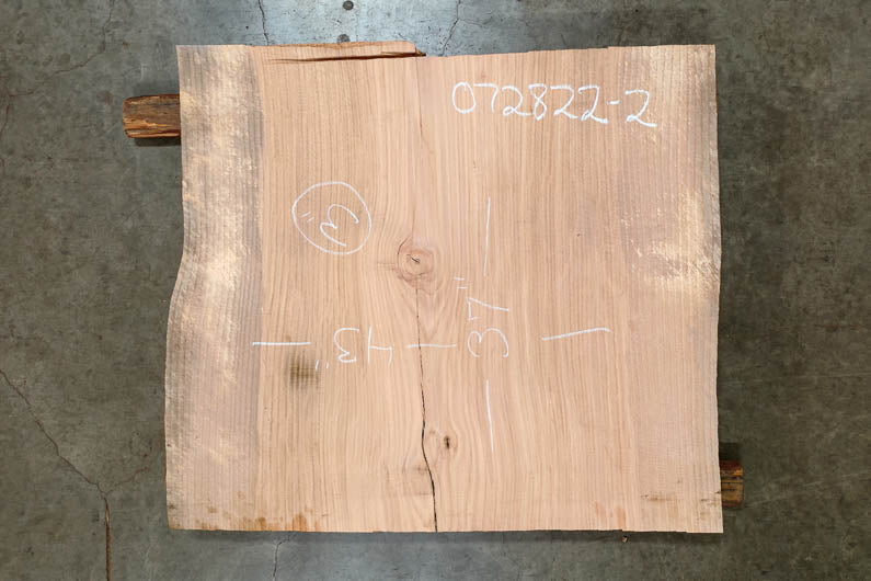 Red Oak Slab 072822-2