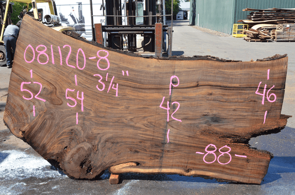 Oregon Black Walnut Slab 081120-08