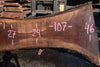 Oregon Black Walnut Slab 090820-01