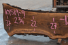 101519-09 Black Walnut Slab