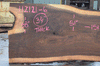 Oregon Black Walnut Slab 112121-06