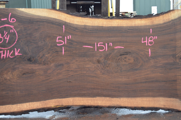 Oregon Black Walnut Slab 112121-06 – Goby Walnut Products, Inc
