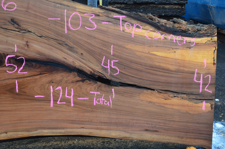 122118-06 Elm Slab – Goby Walnut