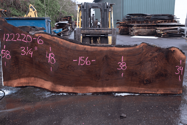 Oregon Black Walnut Slab 122220-06