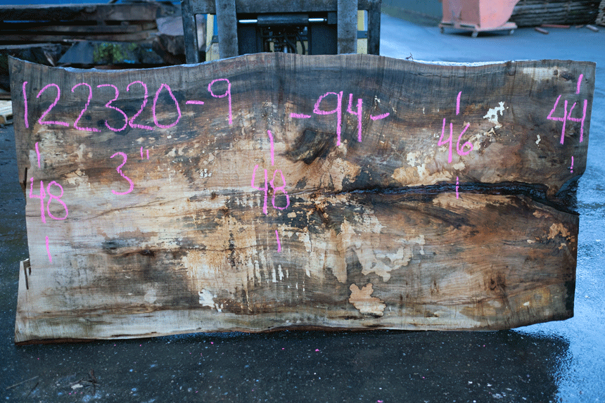 Big Leaf Maple Slab 122320-09