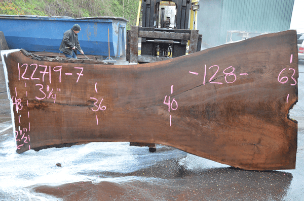 Oregon Black Walnut Slab 122719-07