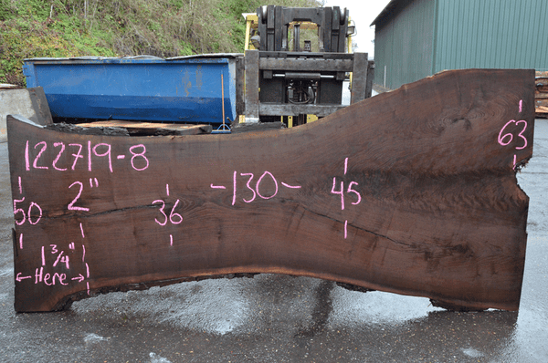 Oregon Black Walnut Slab 122719-08