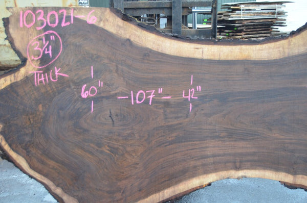 Oregon Black Walnut Slab 103021-06