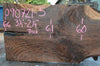 Oregon Black Walnut Slab 090721-05