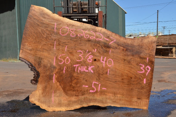 Oregon Black Walnut Slab 082622-07