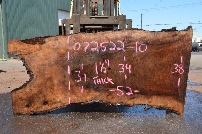 Oregon Black Walnut Slab 072522-10